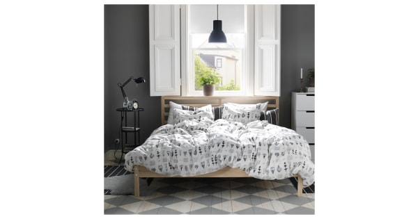 Ikea tarva queen on sale bed